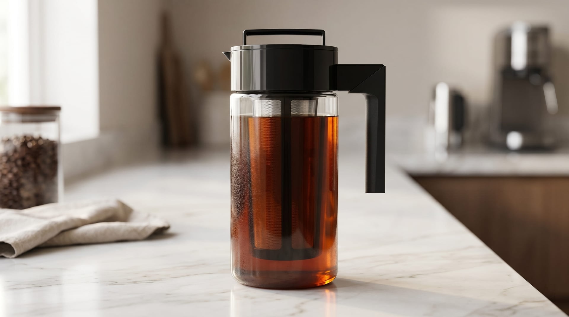 Takeya Tritan Cold Brew Coffee Maker - Hero background