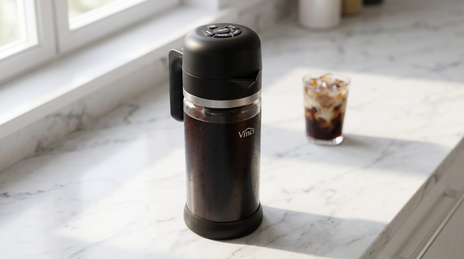 VINCI Express Cold Brew Coffee Maker - Hero background