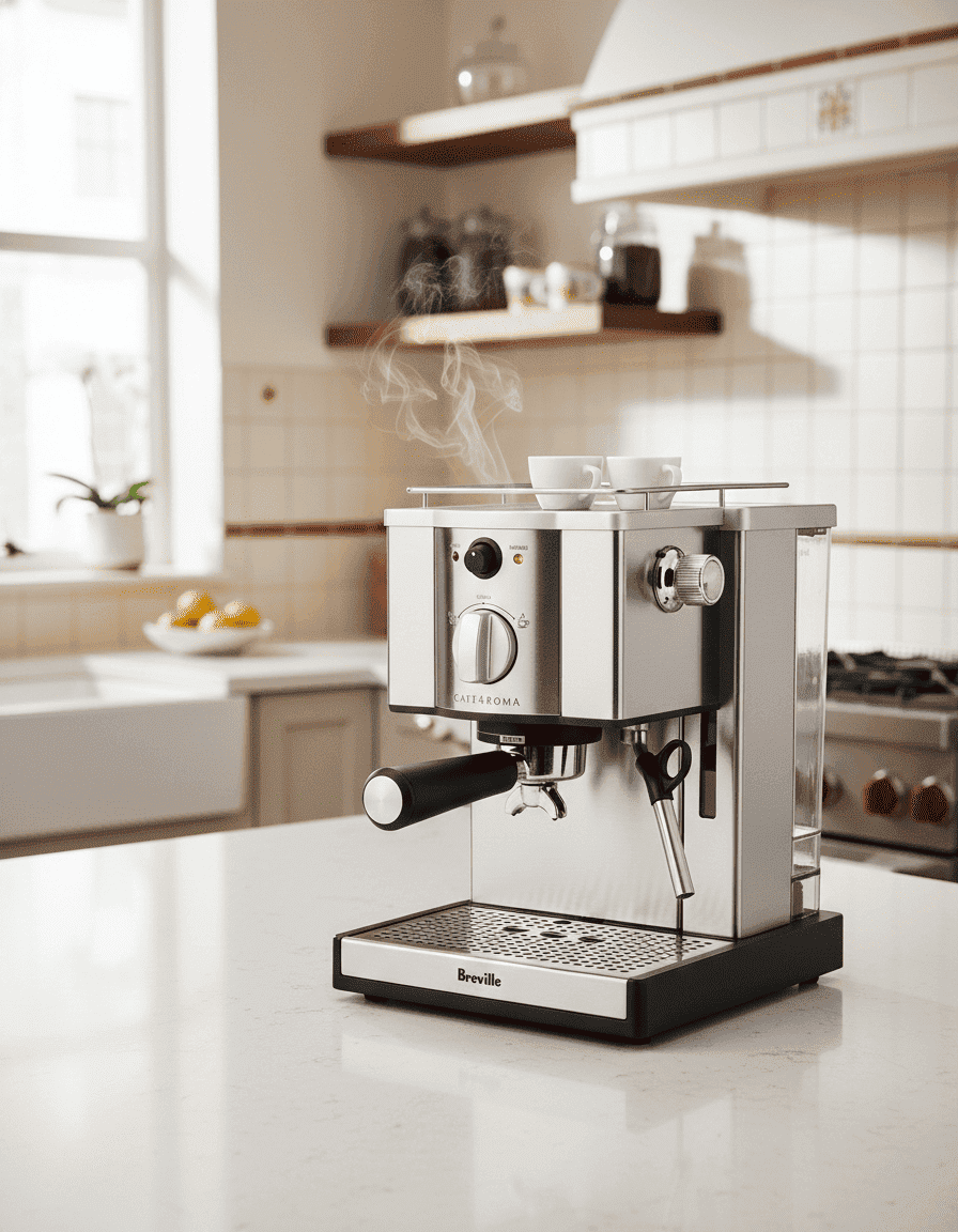 Breville ESP8XL Cafe Roma - Hero background