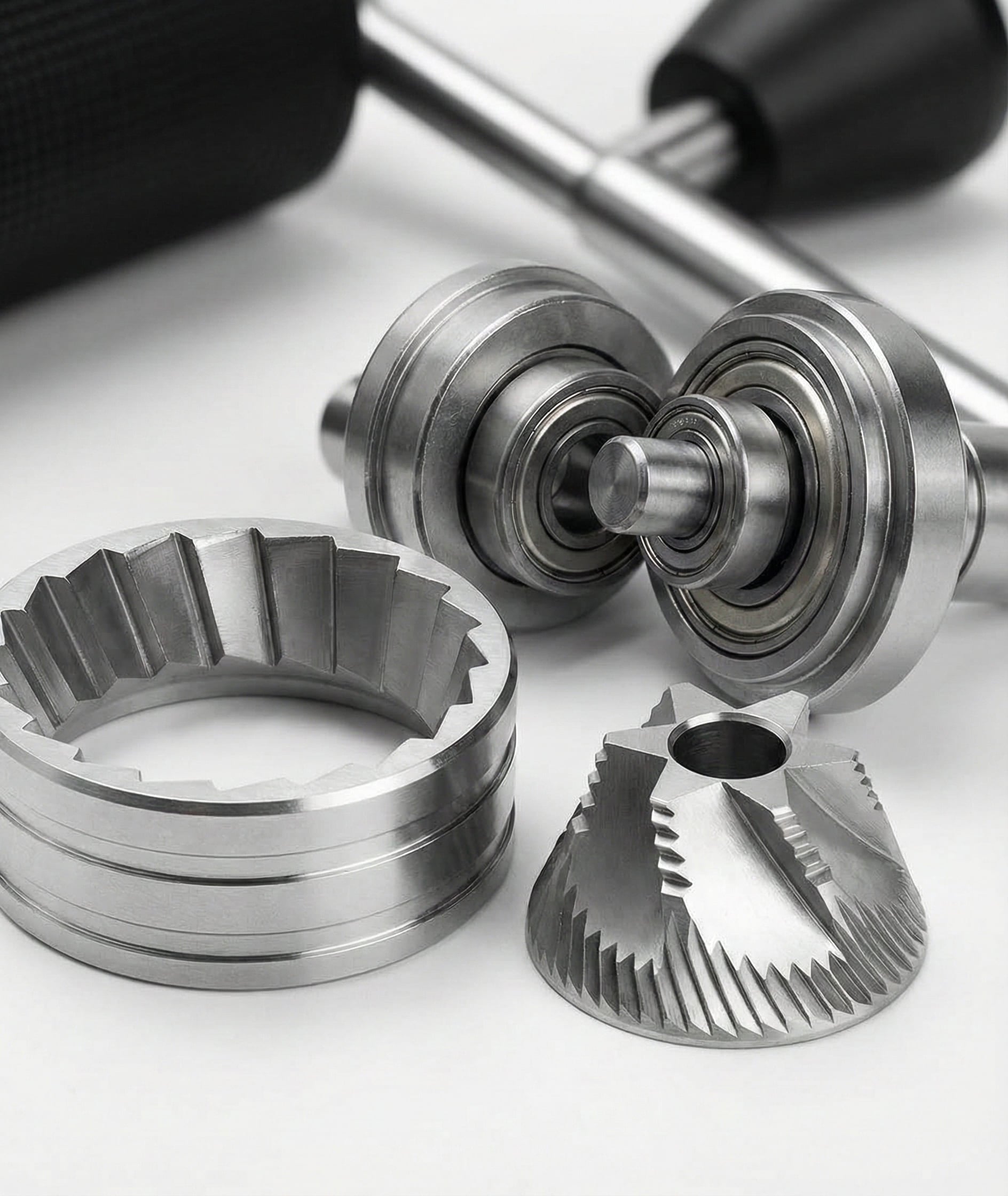 Timemore Chestnut C3 38mm dual-bearing stainless steel conical burrs manual coffee grinder precision grinding mechanism for pour-over espresso