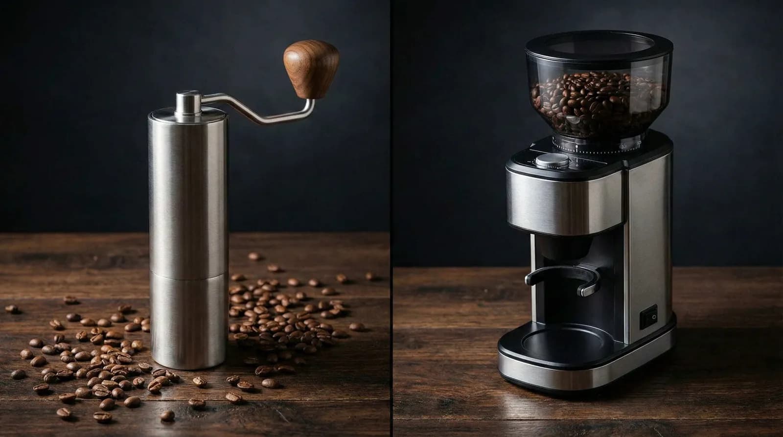 Manual vs Electric Coffee Grinders