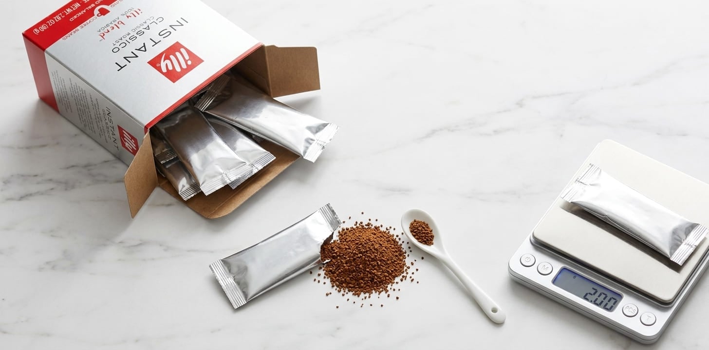 illy Classico espresso beans close-up showing uniform medium roast color representing nine Arabica origins