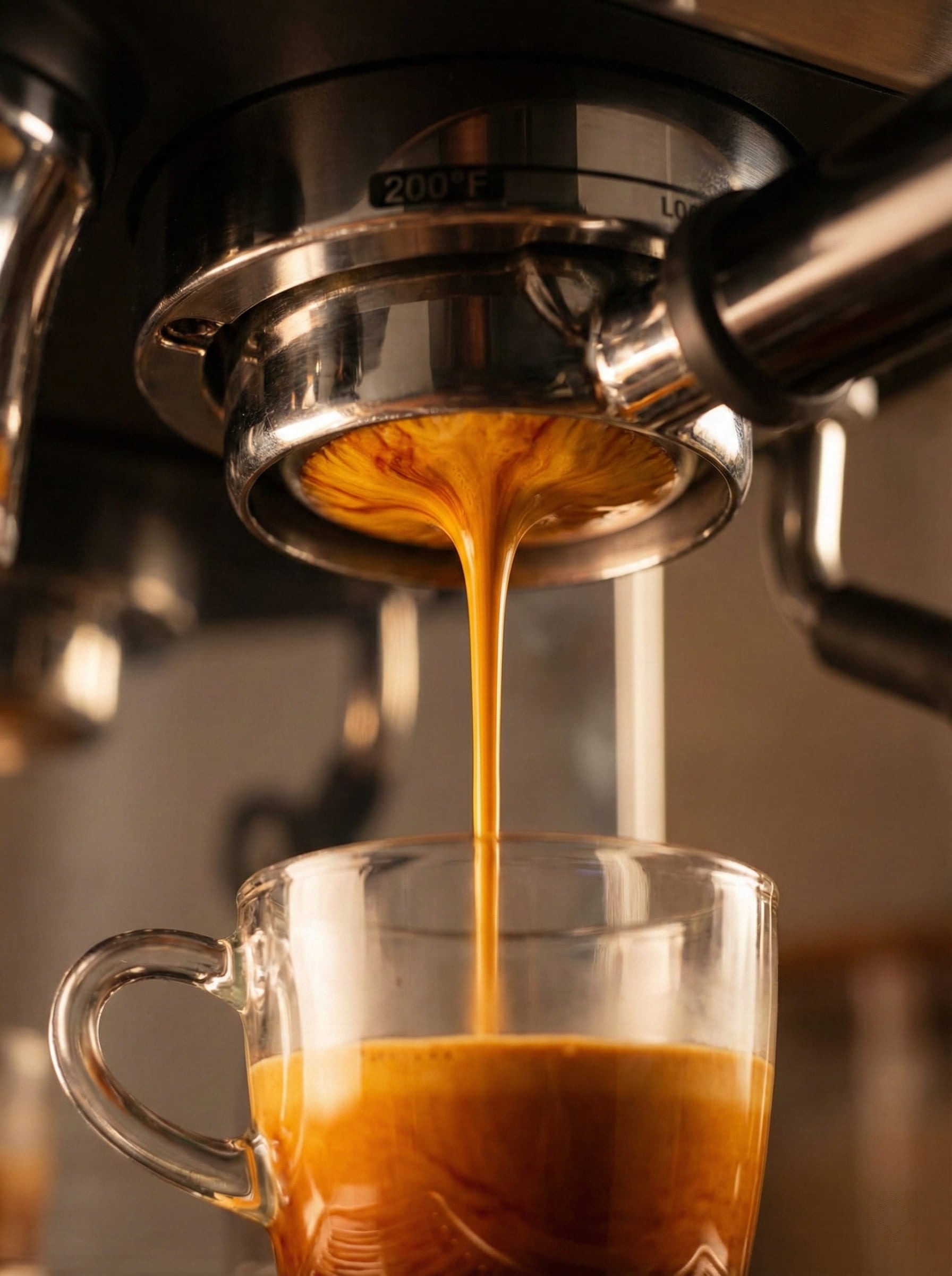 Touch Impress PID temperature control ±2°F precision espresso extraction 15 bar Italian pump vs Gaggia Classic