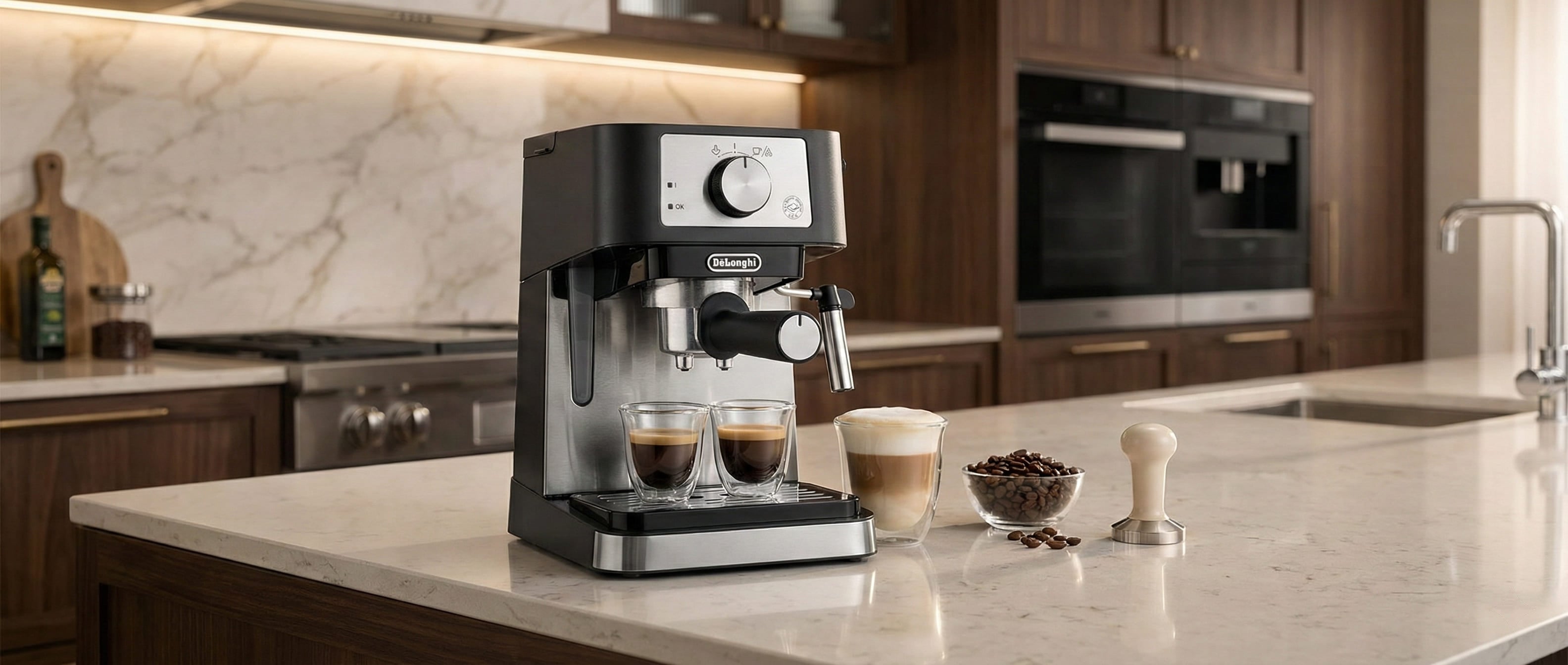 DeLonghi Stilosa EC260 - Hero background