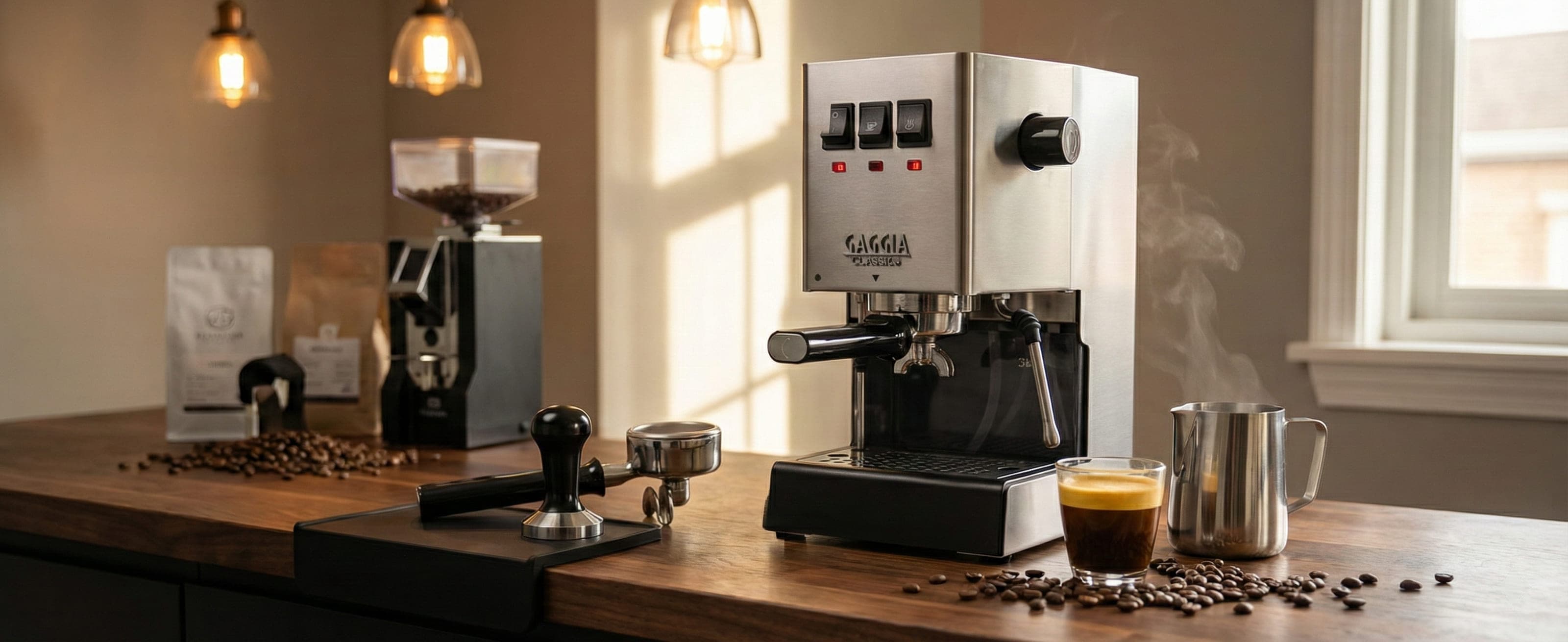 Gaggia Classic Pro - Hero background