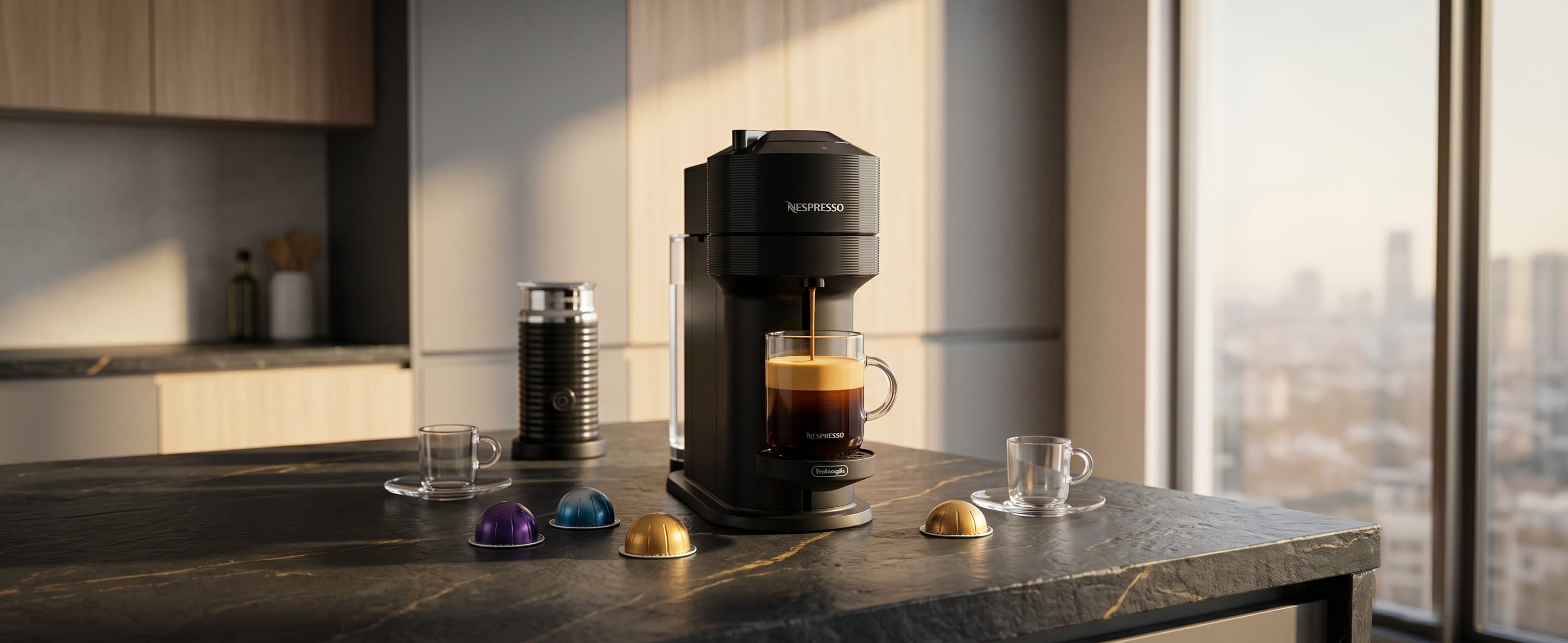 Nespresso Vertuo Next - Hero background