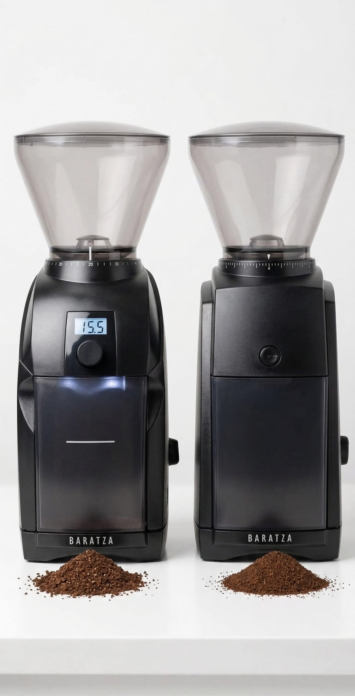 Baratza Virtuoso+ versus Baratza Encore ESP side-by-side comparison — upgrade path for home espresso and filter brewing