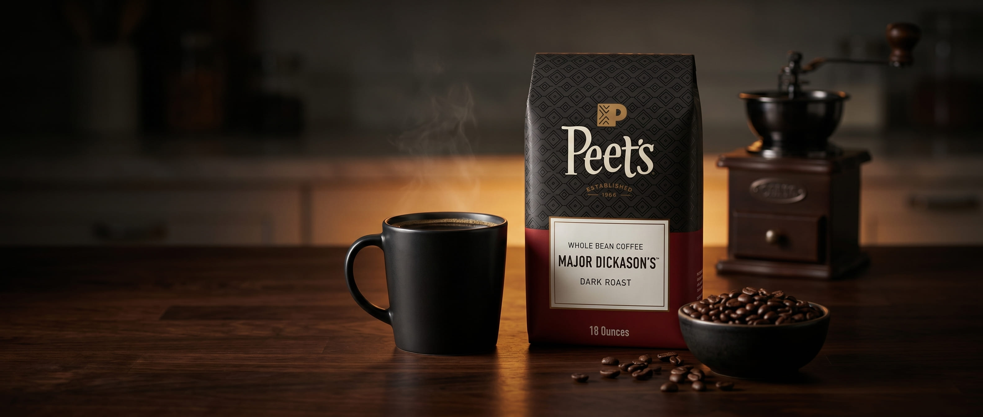 Peet's Coffee Dark Roast Whole Bean Review