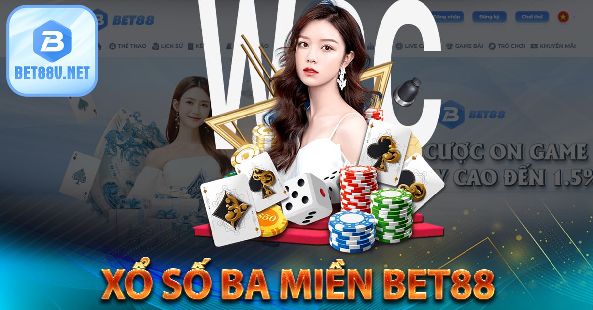 Xổ số ba miền Bet88 